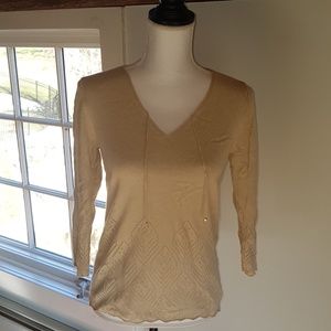 NWT Escada cream sweater